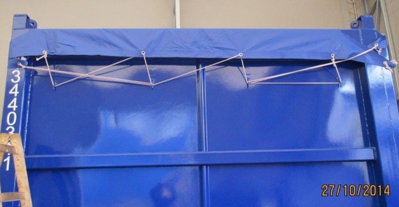 tarp-on-offshore-container